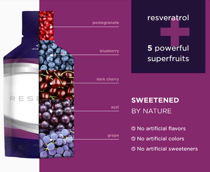 Jeunesse Reserve - Resveratrol Acai Powerful Antioxidants Gel